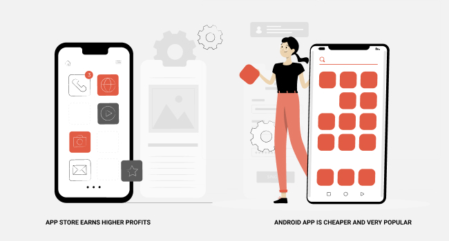 advantages of mobile applications for Android and IOS