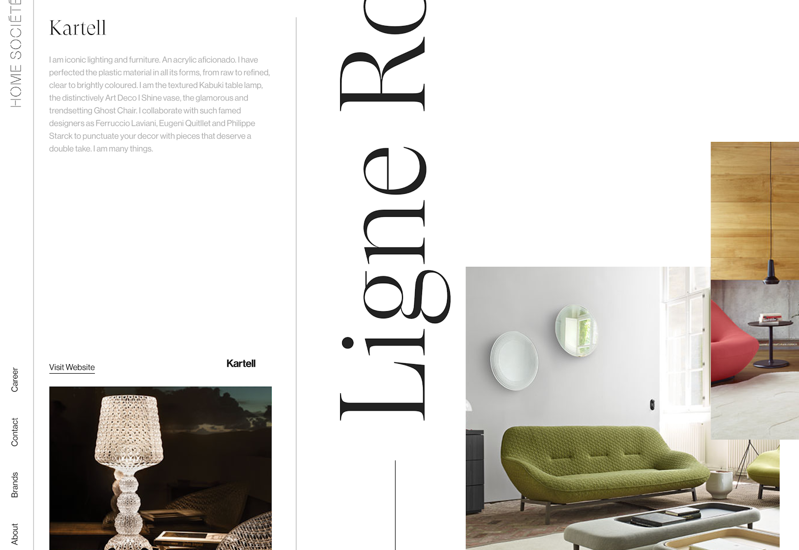 Horizontal Navigation example